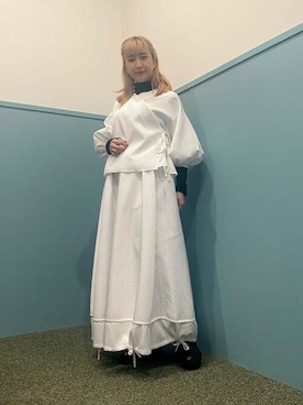 CAROLINA GLASERさん（レディース・155cm）の冬コーディネート