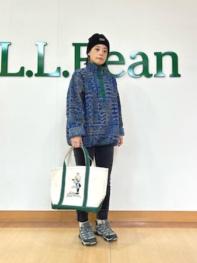 「BeanOutsider」｜「アイテム（バッグ）」を使った、llbeansatouさん（レディース・160cm）の秋コーディネート
