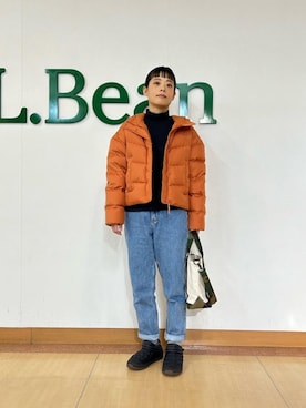 「BeanOutsider」｜「アイテム（バッグ）」を使った、llbeansatouさん（レディース・160cm）の冬コーディネート