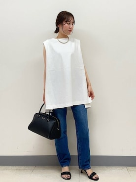 小林さん（レディース・153cm）の夏コーディネート