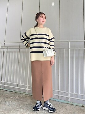 小林さん（レディース・153cm）の冬コーディネート
