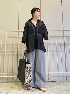 「diminutivo」｜小林さん（レディース・153cm）の夏コーディネート