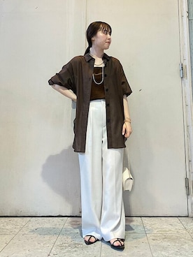 小林さん（レディース・153cm）の夏コーディネート