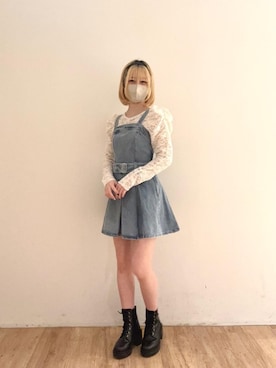 「仙台」｜もえかさん（レディース・161cm）の春コーディネート