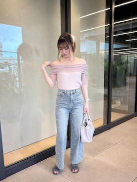 もえかさん（レディース・161cm）の夏コーディネート