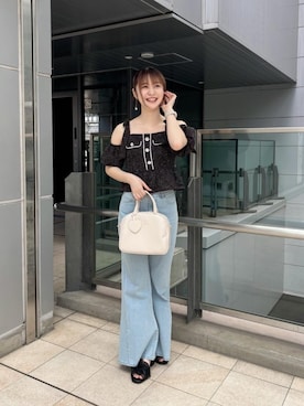 もえかさん（レディース・161cm）の夏コーディネート