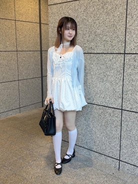 「骨格ナチュラル」｜もえかさん（レディース・161cm）の夏コーディネート