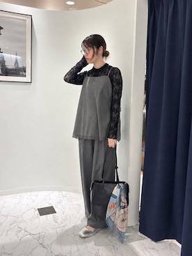 もえかさん(レディース・161cm)の秋コーディネート