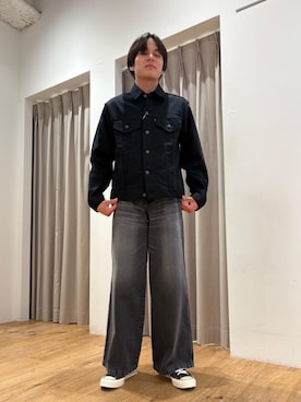「アイテム（デニムジャケット）」を使った、sota051020さん（メンズ・175cm）の夏コーディネート