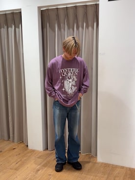 「HYSTERIC GLAMOUR（ヒステリックグラマー）のアイテム（ブレスレット）」を使った、sota051020さん（メンズ・175cm）の秋コーディネート