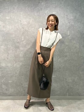 kumaさん（レディース・160cm）の夏コーディネート