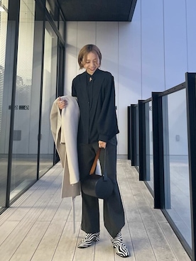 kumaさん（レディース・160cm）の秋コーディネート