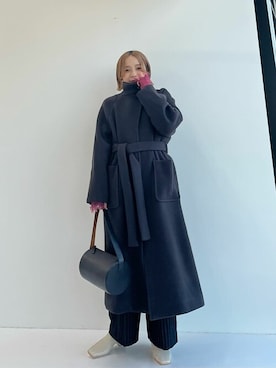 「PUBLIC TOKYO（パブリックトウキョウ）のアイテム（その他アウター）」を使った、kumaさん（レディース・160cm）の秋コーディネート