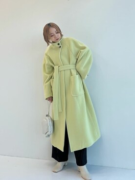 「PUBLIC TOKYO（パブリックトウキョウ）のアイテム（その他アウター）」を使った、kumaさん（レディース・160cm）の秋コーディネート
