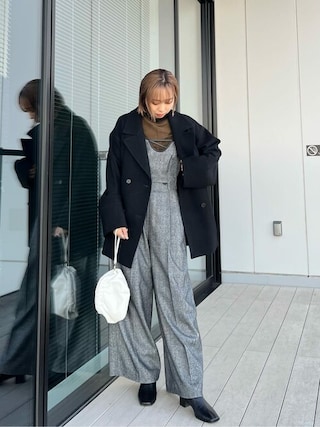 PUBLIC TOKYO コート チェスターコート ビッグカラーオーバー