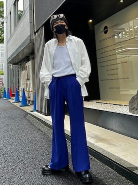 UTmensSTAFFさん（メンズ・176cm）の夏コーディネート