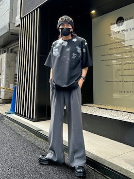 UTmensSTAFFさん（メンズ・176cm）の夏コーディネート