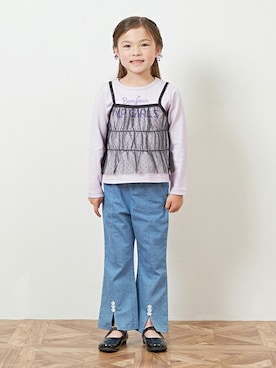 「アイテム（トップス）」を使った、KP_staffさん（キッズ・113cm）の夏コーディネート