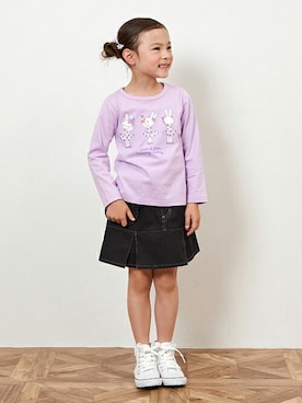 「アイテム（Tシャツ/カットソー）」を使った、KP_staffさん（キッズ・113cm）の夏コーディネート