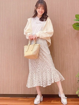 「NOELA（ノエラ）のアイテム」を使った、Noelaさん（レディース・168cm）の春コーディネート