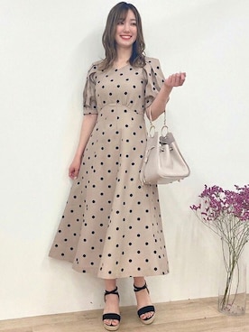 「NOELA（ノエラ）のアイテム」を使った、Noelaさん（レディース・160cm）の春コーディネート