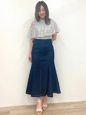 「NOELA（ノエラ）のアイテム」を使った、Noelaさん（レディース・160cm）の春コーディネート