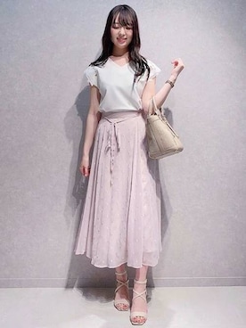 「NOELA（ノエラ）のアイテム」を使った、Noelaさん（レディース・162cm）の春コーディネート