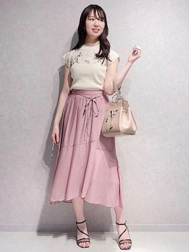 「NOELA（ノエラ）のアイテム」を使った、Noelaさん（レディース・162cm）の夏コーディネート