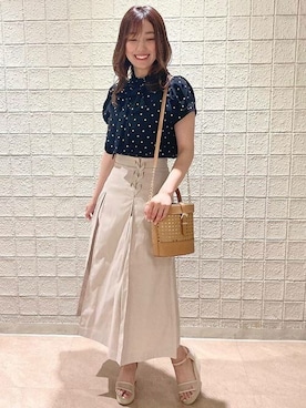 Noelaさん（レディース・160cm）の夏コーディネート