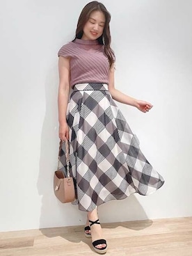 「noela」｜Noelaさん（レディース・153cm）の夏コーディネート