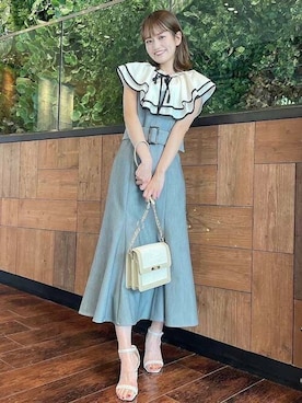 「NOELA（ノエラ）のアイテム」を使った、Noelaさん（レディース・157cm）の夏コーディネート