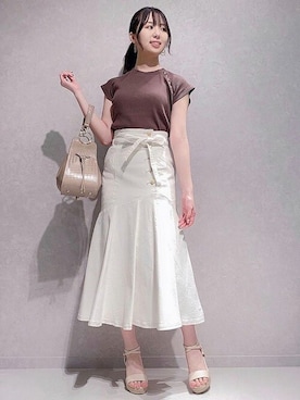 「NOELA（ノエラ）のアイテム」を使った、Noelaさん（レディース・162cm）の夏コーディネート