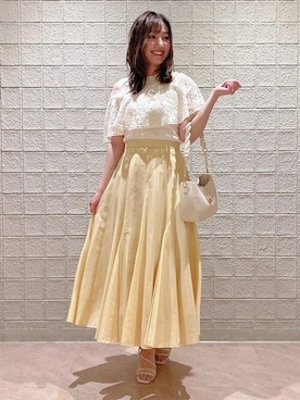 「NOELA（ノエラ）のアイテム」を使った、Noelaさん（レディース・160cm）の夏コーディネート