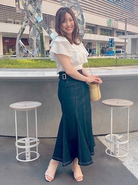 「NOELA（ノエラ）のアイテム」を使った、Noelaさん（レディース・160cm）の夏コーディネート