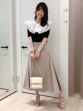 「NOELA（ノエラ）のアイテム」を使った、Noelaさん（レディース・168cm）の夏コーディネート