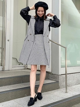 「NOELA（ノエラ）のアイテム」を使った、Noelaさん（レディース・157cm）の秋コーディネート