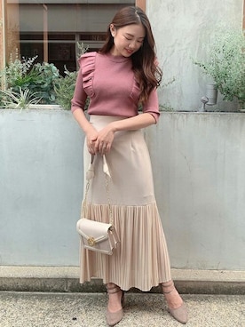 「NOELA（ノエラ）のアイテム」を使った、Noelaさん（レディース・153cm）の秋コーディネート