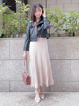 「NOELA（ノエラ）のアイテム（ジャケット/アウター）」を使った、Noelaさん（レディース・162cm）の秋コーディネート