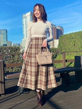 Noelaさん（レディース・160cm）の秋コーディネート