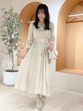「ワントーンスタイル」｜Noelaさん（レディース・165cm）の秋コーディネート