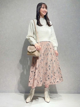 「noela」｜Noelaさん（レディース・168cm）の冬コーディネート
