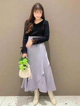 Noelaさん(レディース・153cm)の冬コーディネート