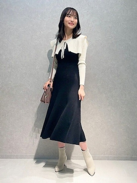 「noela」｜Noelaさん（レディース・165cm）の冬コーディネート