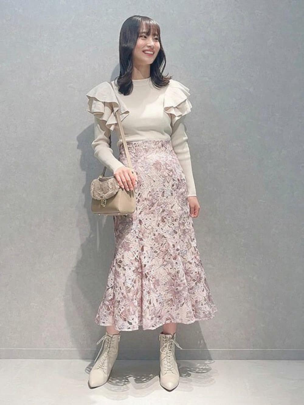 Noela（ノエラ）の「プリントレーススカート（スカート）」 - WEAR 