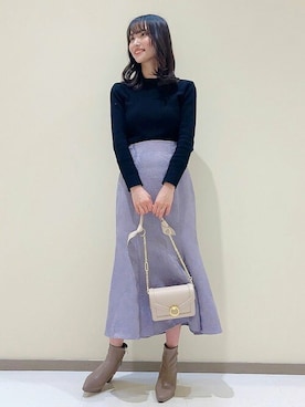 Noelaさん（レディース・165cm）の冬コーディネート