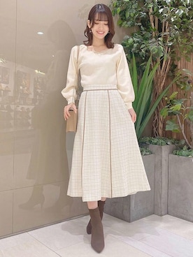 Noelaさん（レディース・168cm）の冬コーディネート