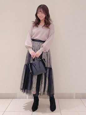 Noelaさん(レディース・158cm)の冬コーディネート