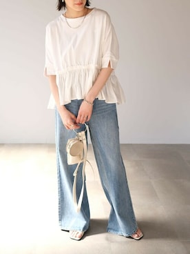 ANDJさん(レディース・165cm)の春コーディネート