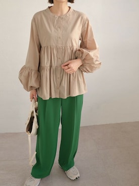 ANDJさん（レディース・165cm）の春コーディネート