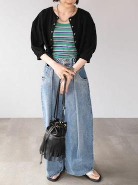 ANDJさん（レディース・165cm）の春コーディネート